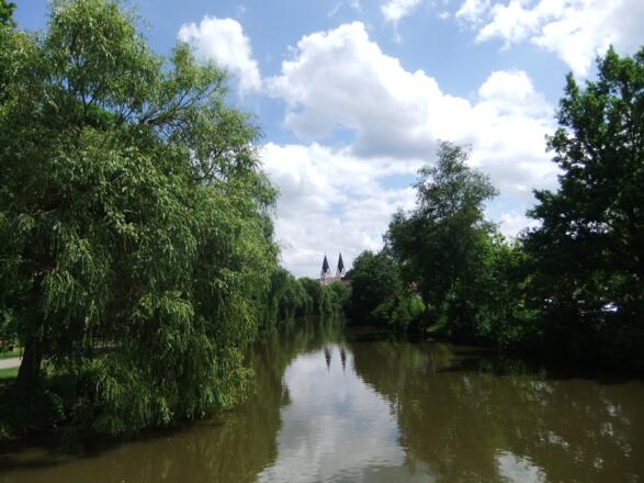 View over the Altmühl river