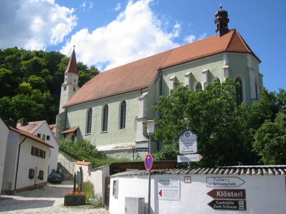 ehemalige Franziskaner-Klosterkirche in Kelheim im Altmühltal