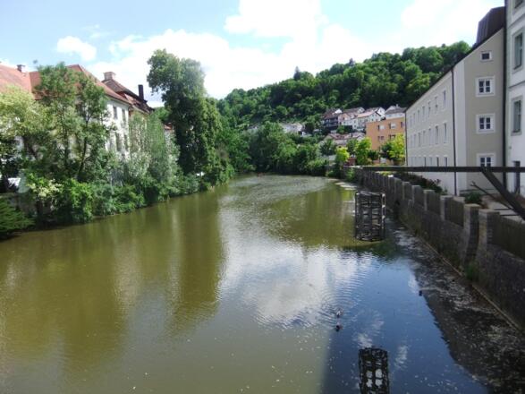 The view from Spitalbrücke