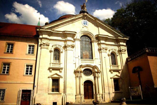 Asamkirche im Kloster Weltenburg am Donaudurchbruch