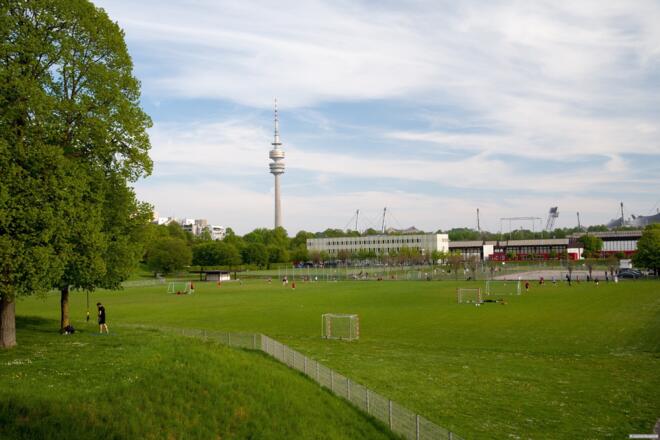 U-Bahn-Haltestelle Olympiazentrum