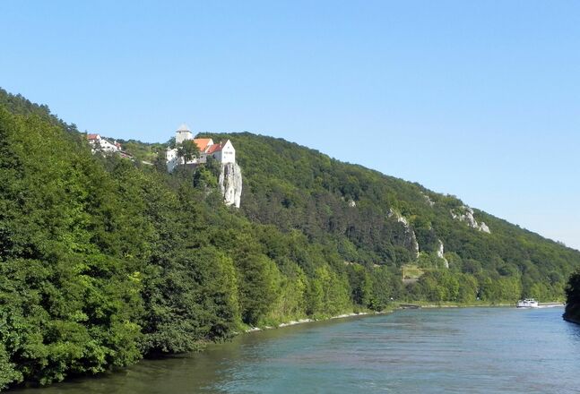 Burg Prunn zwischen Essing und Riedenburg