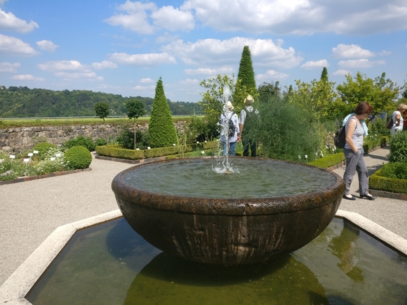 Garten in der Willibaldsburg