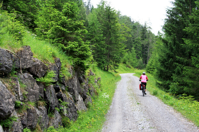 Auffahrt zum Fernpass