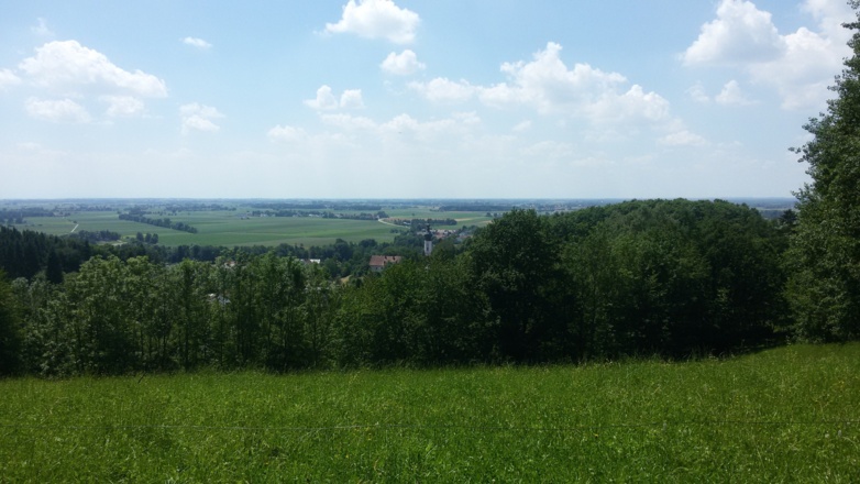 Aussicht vom Herz Jesu Berg