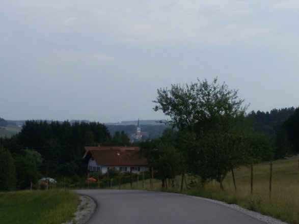 Blick von Endgassen nach St. Wolfgang
