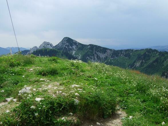 Blick zum Risserkogel vom Setzberg