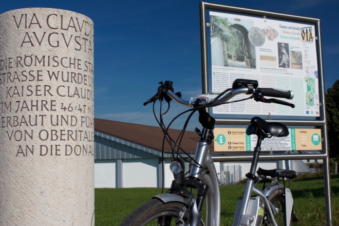 Radeln auf der Via Claudia Augusta