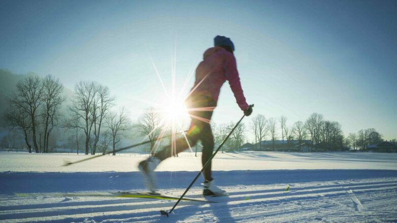 Langlaufen auf der Wies