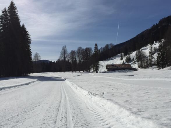 Aufstieg zur Bäckeralm