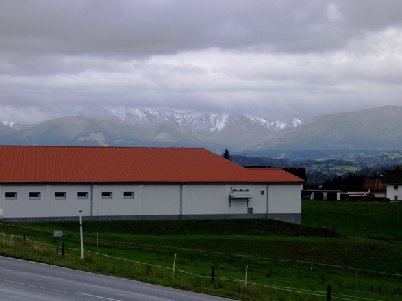 H-Peißenberg: Okoberschnee in den Alpen