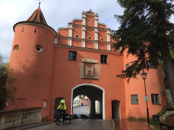 Schleifenroute - Neuburg a.d. Donau Bürgertor