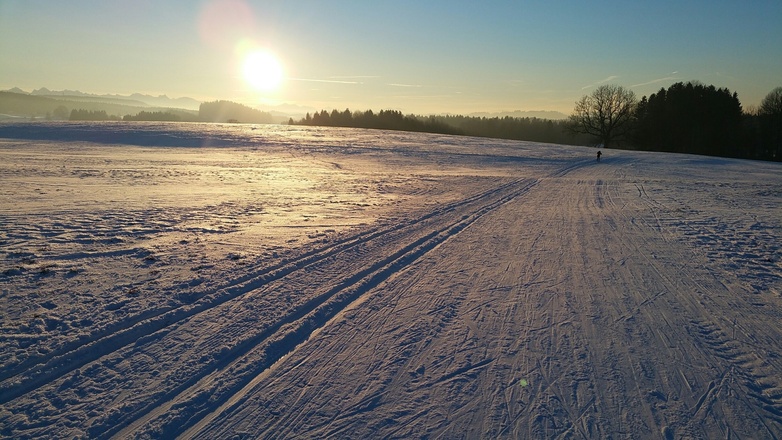 Loipe Hohenpeißenberg
