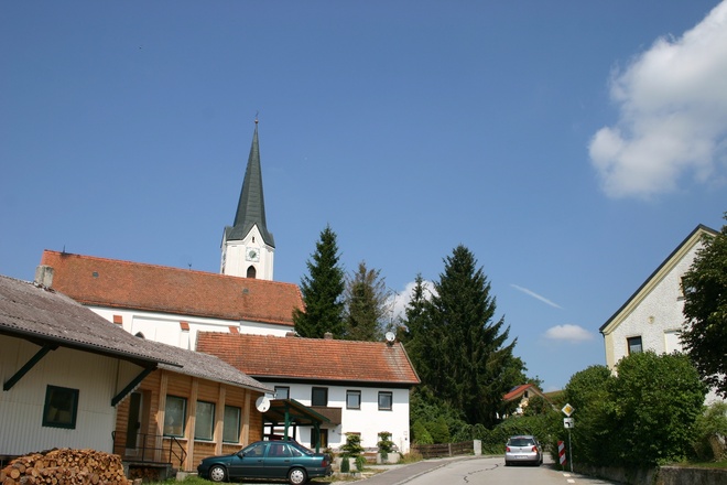 In Amsham können wir eine Pause einlegen.