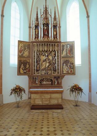 Altar der Wallfahrtskirche St. Salvator in Heiligenstadt