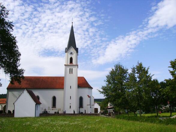 Gotteshaus in Obergrafendorf.