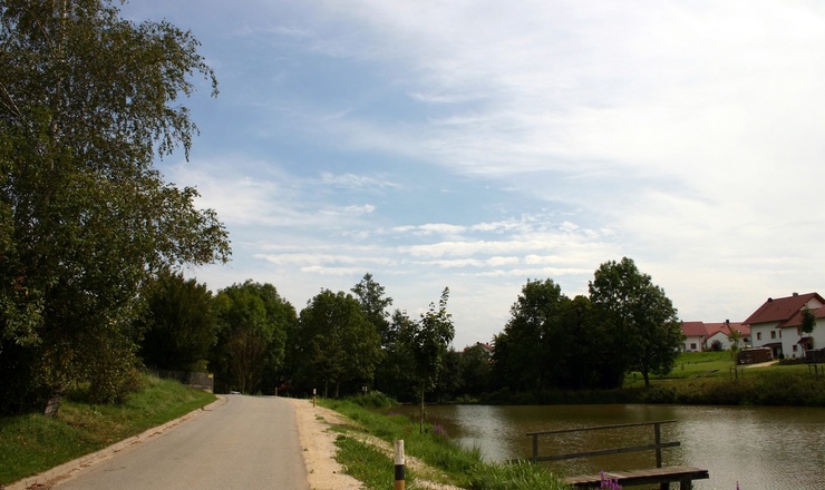 Stausee bei Malgersdorf.