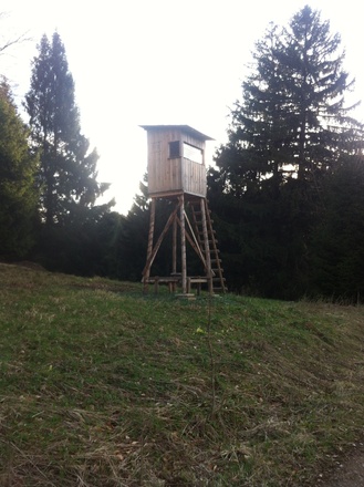 Jägerstand am Wegesrand