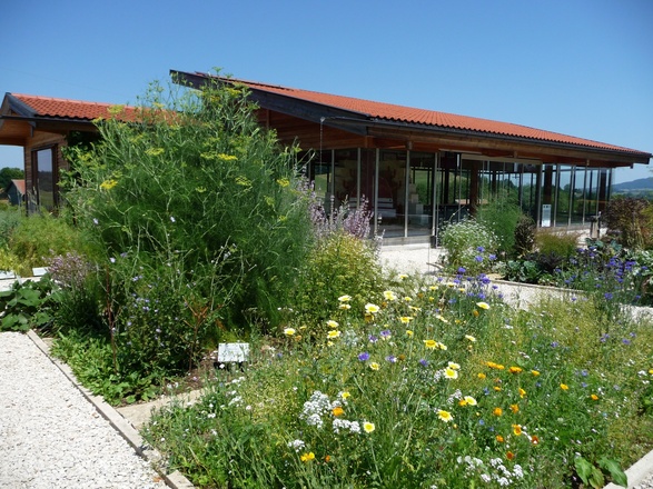 Küchen Heilkräutergarten Villa Rustica
