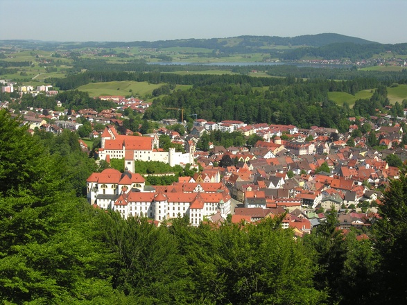 Füssen vom Kalvarienberg