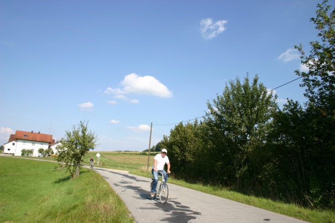 Bei Miesing entlang des Sulzbachs.