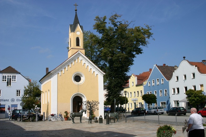 Ortskern von Massing.