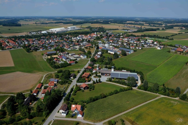 Luftbild  von Falkenberg