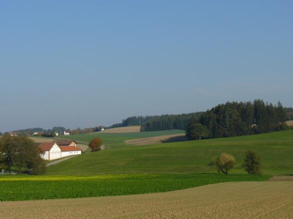 Blick auf Bergmeier und Sallach