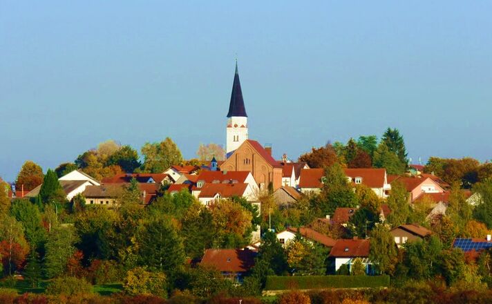 Blick von Oberhöft auf Falkenberg