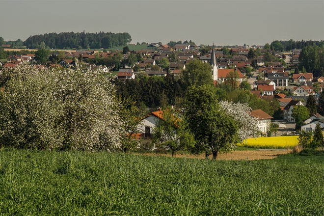 Blick auf Malgersdorf