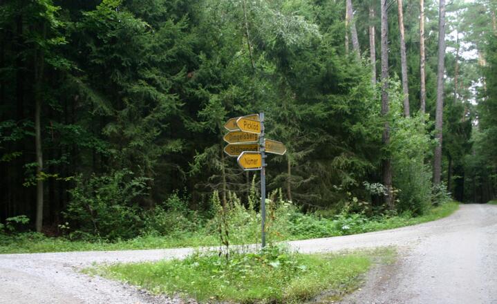 Nach Simbach.