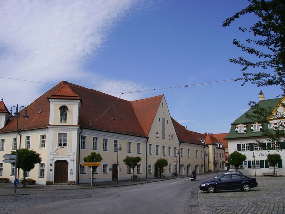 Historischen Ortskern Arnstorf.