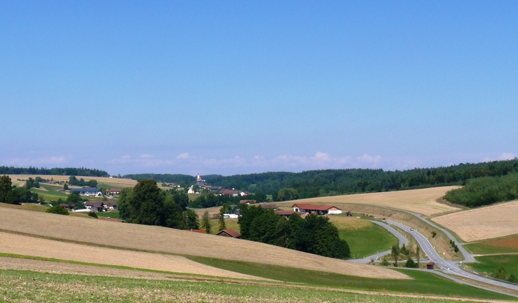 Blick auf Waldhof