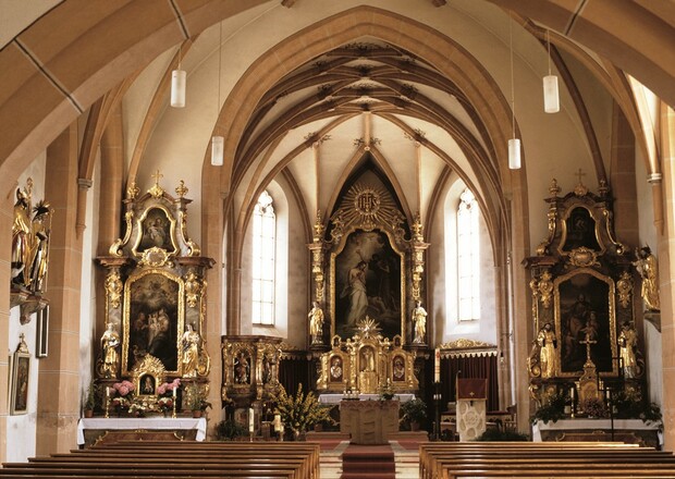 Kirche St. Johannes der Täufer Mitterskirchen Innen