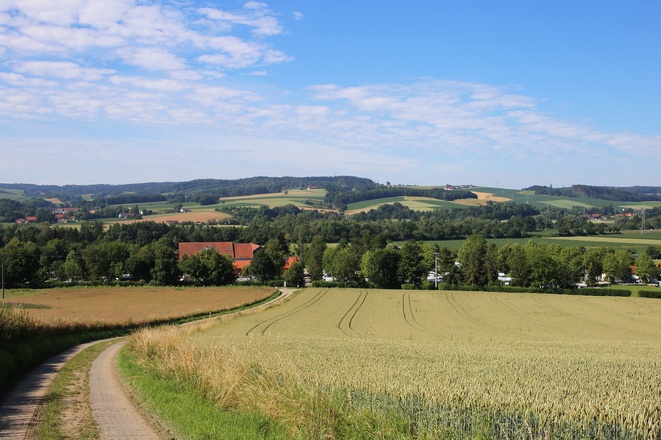 Ausblick auf der Tour