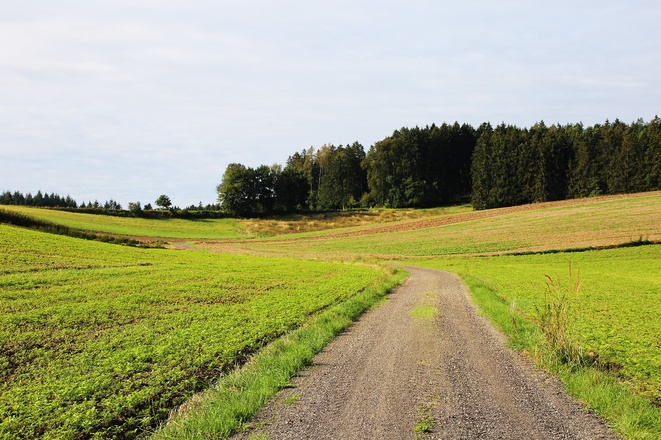 Ausblick auf der Tour