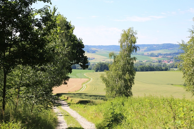 Ausblick auf der Tour