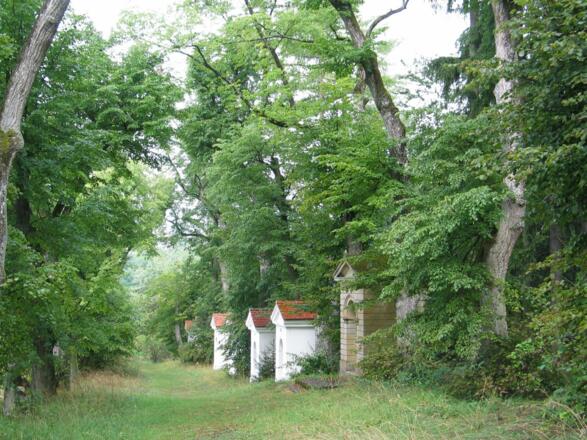 Kreuzweg auf dem Kalvarienberg in Kelheim