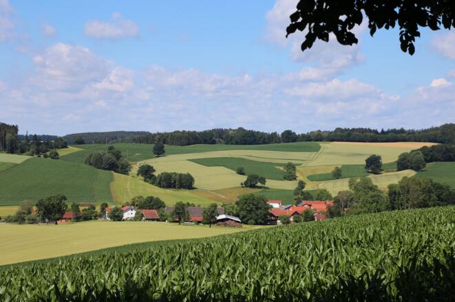 Ausblick auf der Tour