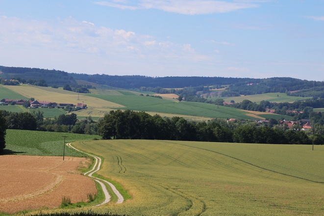 Ausblick auf der Tour