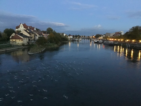 Schleifenroute - Regensburg bei Nacht