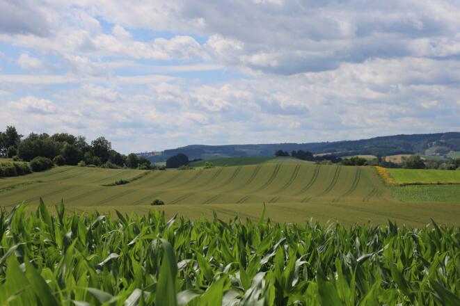 Ausblick auf der Tour
