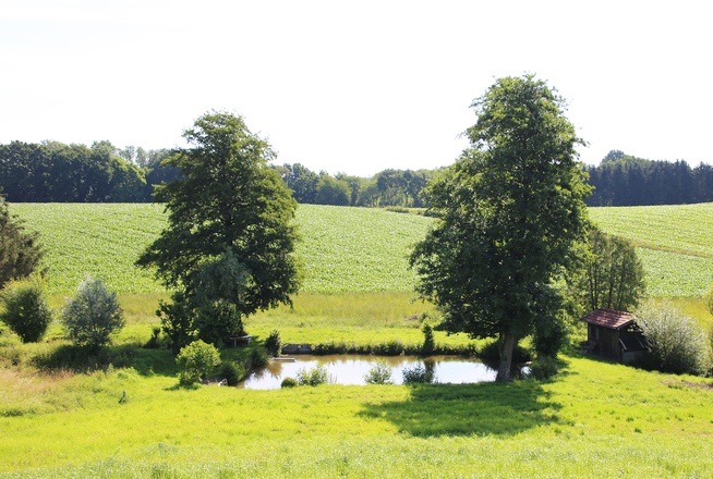 Ausblick auf der Tour