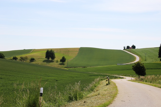 Ausblick auf der Tour