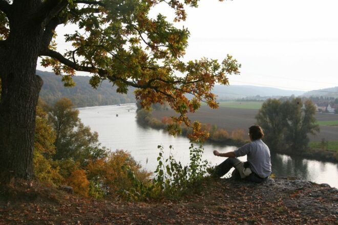 Donau-Panoramaweg - Hoppefelsen bei Pentling