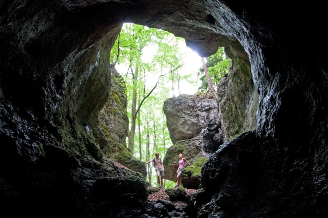 Cäciliengrotte, Hirschbach, Wandern