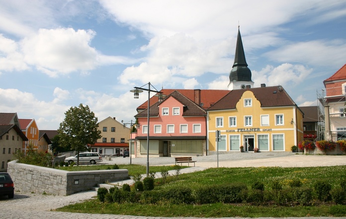 Historischer Kern Simbach.