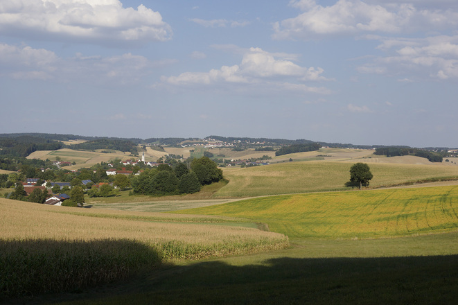Blick über die Region