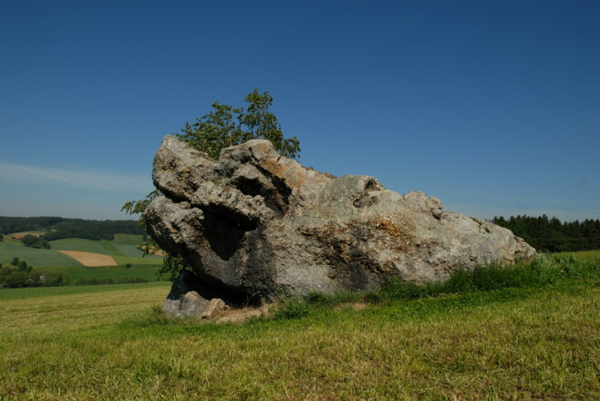 Krokodilfelsen bei Asenham