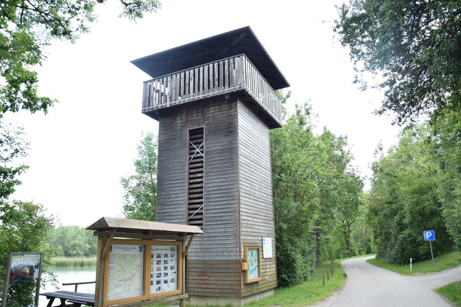 Vogelbeobachtungsturm Ering am Inn